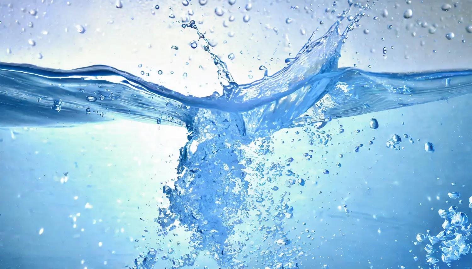 Abstraktes Wasserbild